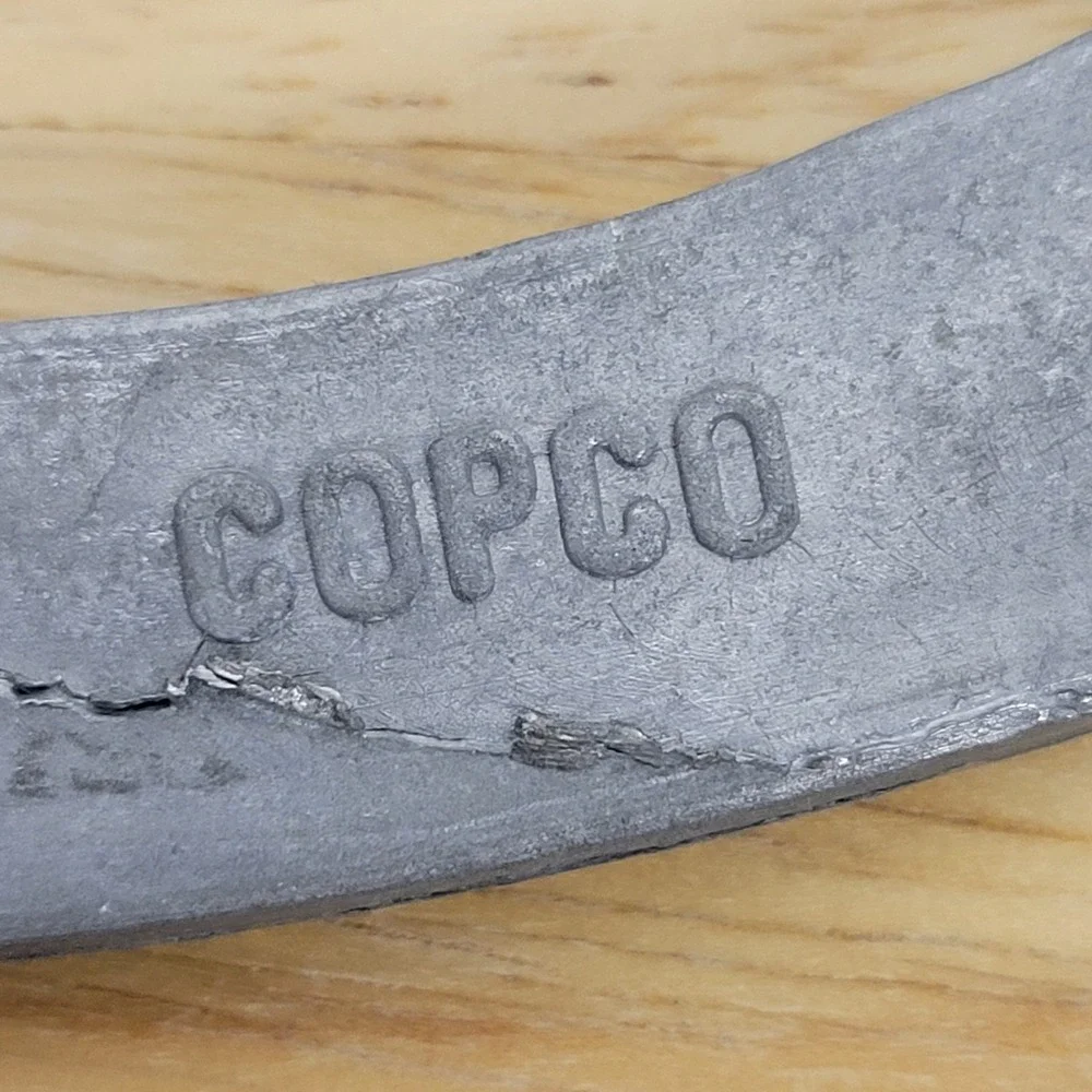 Vintage Copco American Flag Cast Aluminum Trivet 7x7 Mid Century‎ Modern USA 70s